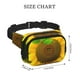 thumbnail image 4 of Balery Sunflower3 Mochila Cinturón para Mujeres y Hombres, Bolsa de Cintura Impermeable de Doble Capa con Correa, 4 of 9