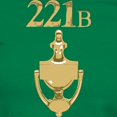 thumbnail image 3 of CafePress - 221B Baker Street Sherlock Holmes T Shirt - Women's Traditional Fit Dark T-Shirt, 3 of 4