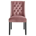 thumbnail image 6 of Baronet Performance Velvet Dining Chairs - Set of 2, 6 of 7