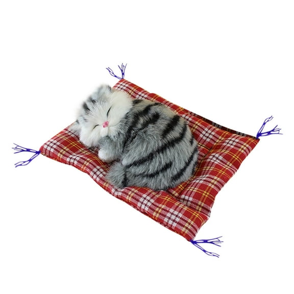 Matoen Toys for Age 5-7 Girls Simulation Plush Animals Toy Will Call with Cloth Mat Sleeping The Doll Plush Toy Kids Gifts