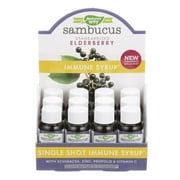 Nature's Way - Sambucus Standardized Elderberry Single Shot Immune Syrup - 0.67 fl. oz.