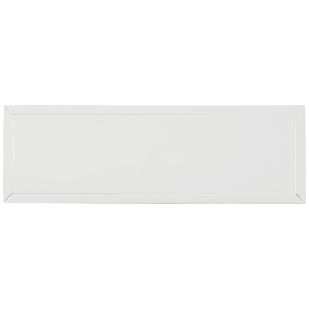 Lowestbest Retro Entryway Table, Buffet Sideboard Console Table with Bottom Shelf (White) Lowestbest Retro Entryway Table, Buffet Sideboard Console Table with Bottom Shelf (White)