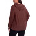 thumbnail image 6 of Cueply Women's Plus Size Hoodie Pullover Sweatshirt Long Sleeve Casual Hooded Sweatshirt with Kangaroo Pocket Fall Winter Tops, 6 of 8