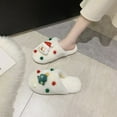 thumbnail image 4 of Chaussons de Noël Antidérapants Mignons Chaussons d'Intérieur Chaussons d'Hiver pour Femme, 4 of 10