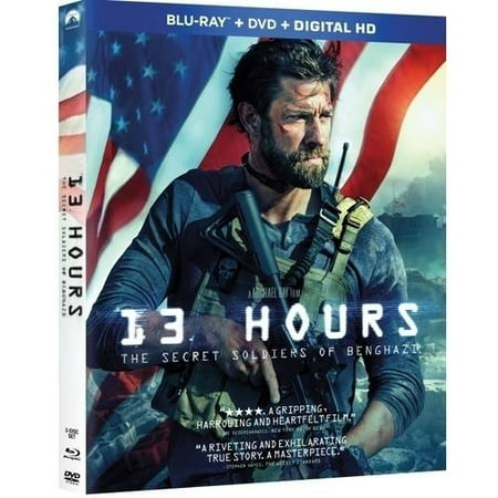 13 Hours: The Secret Soldiers Of Benghazi (Walmart Exclusive) (Blu-ray + DVD + Digital (All The Best Hours)