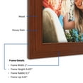 thumbnail image 3 of ArtToFrames 10" x 24" Honey Stain Picture Frame, 10x24 inch Brown Wood Poster Frame (WOM-4349),  Pack, 3 of 7