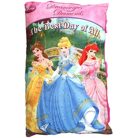 Diamonds & Dreamscapes: The Best Day of All storybook pillow