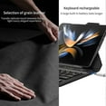thumbnail image 5 of Leather Fold Stand Case Keyboard Compatible With Samsung Galaxy Z Fold 4, Bluetooth Wireless Keyboard Portable Keyboard High quality Gift, 5 of 5