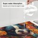 thumbnail image 5 of Fotbe Cute Colorful Flower French Bulldog Alfombrilla de Secado para Cocina con Estampado, 18x24 Pulgadas, 5 of 7
