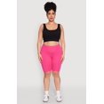 thumbnail image 2 of Women's Plus Size High Waisted Bike Shorts, 2 of 5