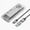 Silver, variant on ORICO M.2 NVMe SSD Enclosure up to 4TB 40Gbps External NVMe M.2 Enclosure NVMe Enclosure with Fan, Compatible Thunderbolt 3/4 ,Support UASP Trim(No Drive)