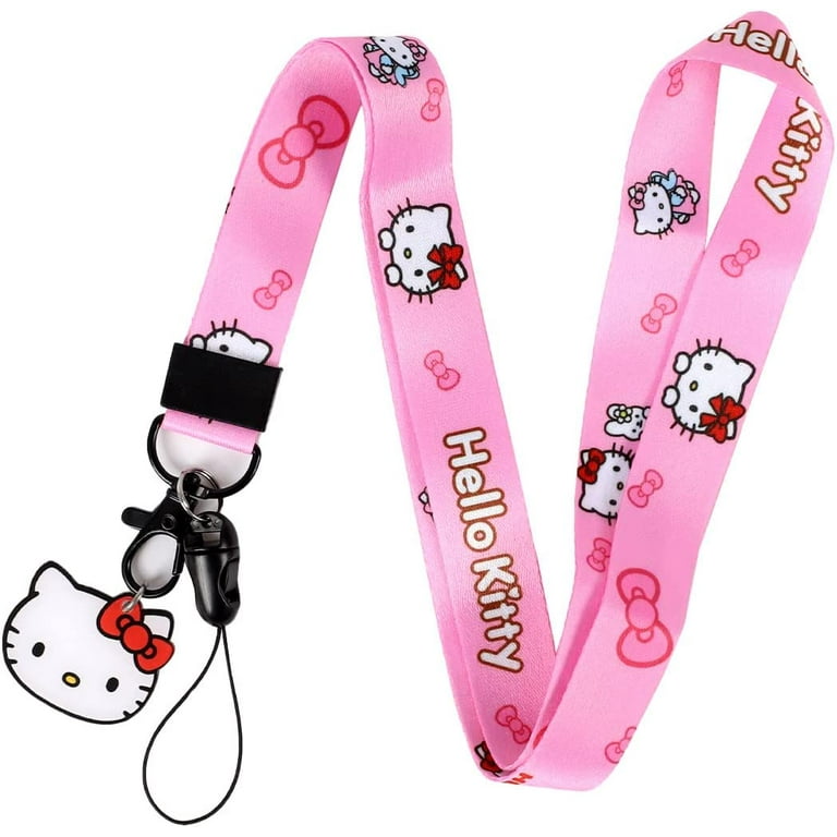 Lanyards and More 2V1M7RS Chevy Girl Reversible Lanyard/Keychain with Clip  for Keys or id Badges. Perfect for House Keys, car Keys and id Badges (Pink