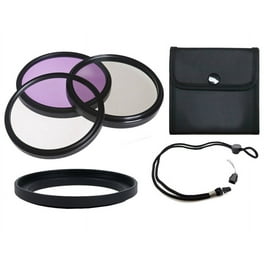 Digital NC 3-Piece Lens Filter Kit For Sony Cybershot DSC-HX100V - UV, Polarizing & Fluorescent Filters