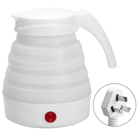 

Portable 500ml Travel Foldable Electric Kettle - Water Boiler Heating Pot with AU Plug (110-220V)