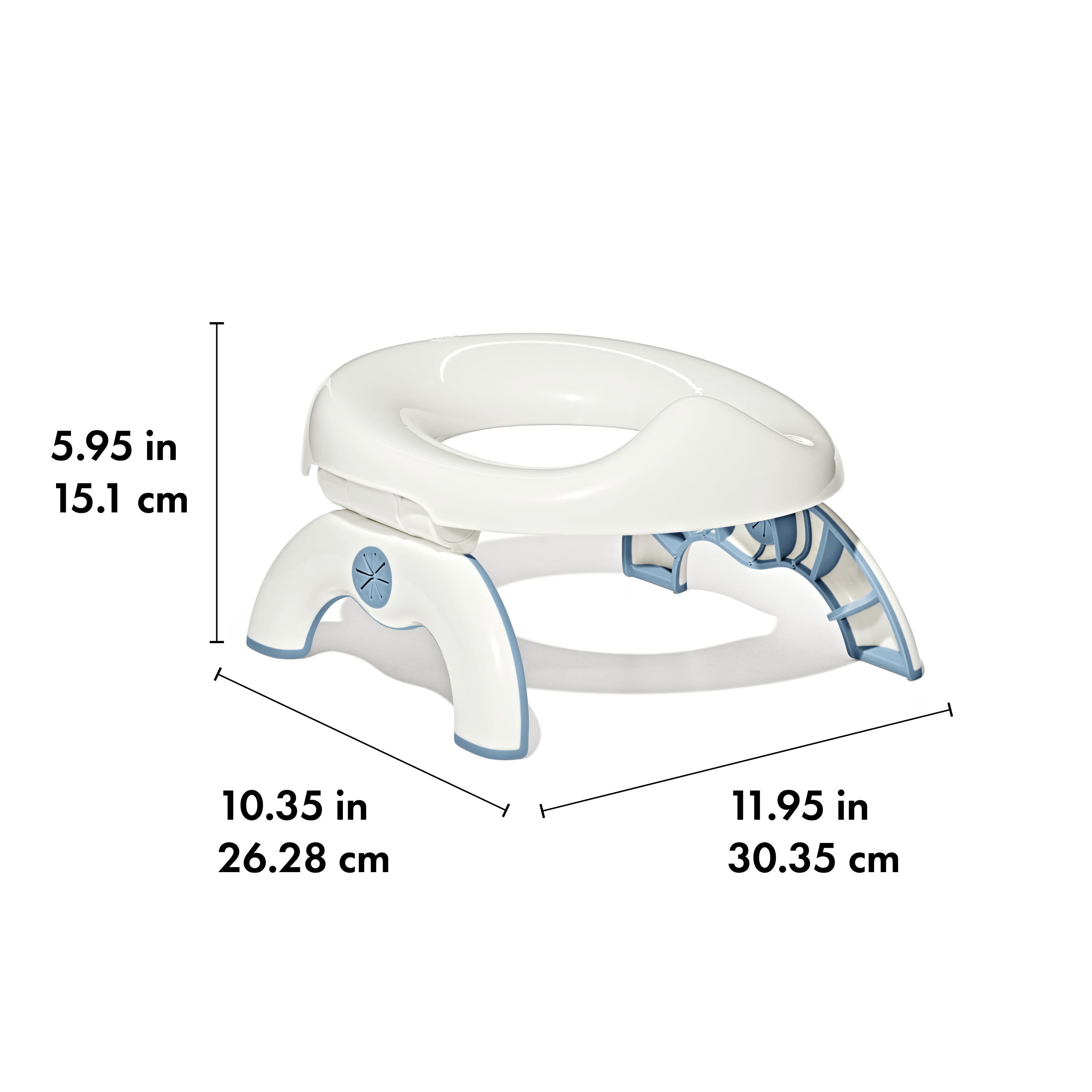 OXO Tot 2-in-1 Go Potty, Dusk, for Toddlers Ages 1–3 Years and up