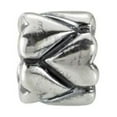thumbnail image 3 of Kera Heart Accented Bead in Sterling Silver, 3 of 5
