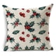 thumbnail image 4 of Funda de cojín de lino con estampado de plantas y pájaros para decoración del hogar, funda de almohada decorativa para sofá y coche, regalo de Navidad, 2023, 4 of 4