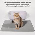 thumbnail image 7 of Harlier Cat Litter Mat, Premium Double Layer Waterproof Kitty Litter Mat, Honeycomb Design for Scatter Control, Easy to Clean Cat Mats for Litter Box (Black, Small, 18"x12"), 7 of 7