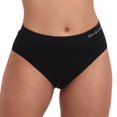 thumbnail image 2 of Bamboo basics Calzoncillos de mujer, paquete de 3 - BELLE seamless full briefs, jersey, logotipo Negro XL (X-Large), 2 of 4