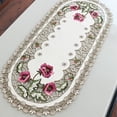 thumbnail image 4 of Wosthever Camino de Estilo simple de café Adorno de Decoraciones de mantel Decoraciones de mantel rosa 40 * 90 cm Type3 NO3, 4 of 6