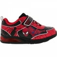 thumbnail image 2 of Spider-Man Logos Boy's Light-Up Sneakers-Size 7, 2 of 4