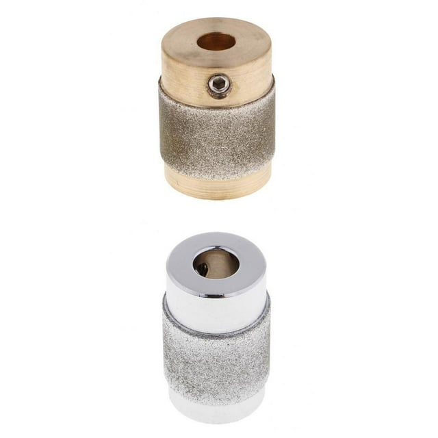 2 piezas , vidrieras y amoladora de diamante, broca para manualidades, suministros para manualidades Gloria Bit del vitral de la cabeza amoladora