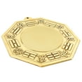 Chinese Feng Shui Brass Bagua Mirror 4.5 inch Chinese Feng Shui Brass
