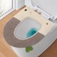 thumbnail image 1 of Fiudx Asiento de Inodoro de Terciopelo, Cojín Cálido para El Invierno, Fácil Instalación, Funda Higiénica, Elegante Mejora para El Baño, Esencial para El Hogar, Comodidad Familiar, Funda Lavable a Má, 1 of 6