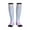 3 Black, variant on Rainbow Compression Socks for Women and Men 20-30mmHg-Circulation Support Socks Knee High Nurse Pregnant Running Medical and Travel Athletic