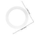 thumbnail image 2 of Minkissy 4Pcs White Drum Kit Mute Rings Different Size Noise Reduction Drum Practice Accessory, 2 of 8