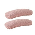 thumbnail image 5 of deevoka 2Pcs Office Chair Armrest Covers Armchair Arm Covers Elastic Slipcovers Washable Pink, 5 of 9