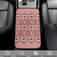 thumbnail image 2 of Yuyamidu Pink Aztec Car Center Console Cover Aztec Western Auto Armrest Pad Winter Warm Car Arm Rest Cover for Most Vehicles Interior Decorative Accessories, 2 of 7