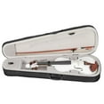 thumbnail image 5 of Glarry 4/4 Violin for Beginner with Case, Bow,Shoulder, Matte White, 5 of 16