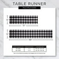 thumbnail image 2 of DII Chemin de Table Tissé à Rayures Dobby, 13x108, Gris Frais, 2 of 10