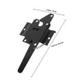 thumbnail image 2 of HINTRMENT 1Set Iron Gate Hinge and Latch for Homeowners Property Managers Easy Installation, 2 of 8