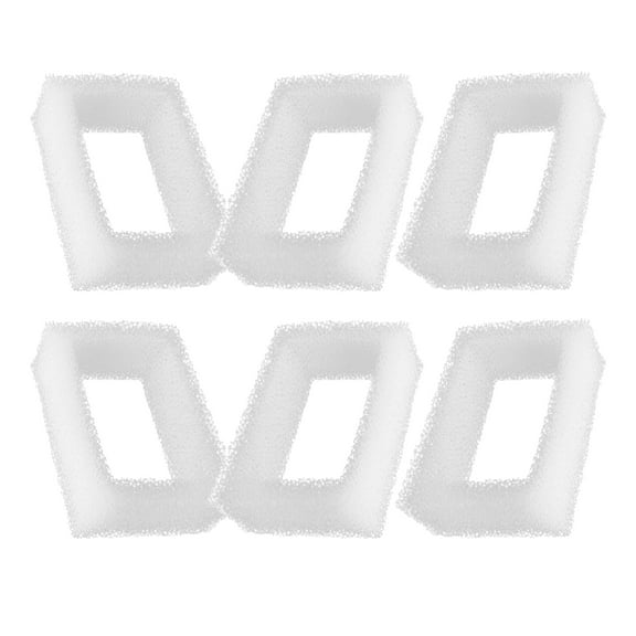 Delapan Cat Water Fountain Filters for 67oz/2L Pet Fountain DR-DC-160 Water Pump, 6 Pack Sponges