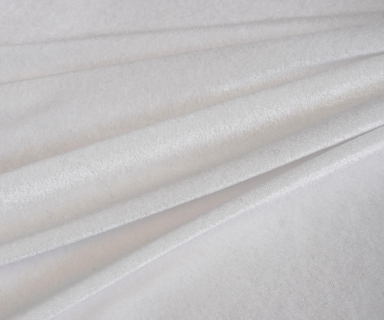 Soimoi Medium-Weight 2-Way Stretch 100% Polyester Velvet Fabric - 58 Inch Wide x 1 Yard | Soft, Plush & Flexible Material for Apparel, Costumes & Upholstery