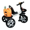 thumbnail image 2 of Lelinta Adjustable Seat Unisex Kids Toddler Tricycle, White, 2 of 8