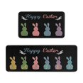 thumbnail image 1 of Binwennn Room Rug Small Soft Throw Blanket Remnant Rug Easter Festival Kitchen Rugs And Mats Set Of 2 Kitchen Mats Easter Farmhouse Mats For Floor Decorations Decorative Easter Festival Kitchen, 1 of 5
