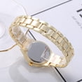 thumbnail image 5 of Relojes De Pulsera Para Mujer, Relojes De Diamantes De Cristal, Reloj De Acero Inoxidable Resistente Al Agua matsuzay AP007365-03, 5 of 5