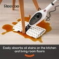 thumbnail image 2 of Steam Mop for Floor Cleaning - Double-Sided Flip Design, 15s Fast Heat , 10-in-1 Cleaner for Wood Tile Kitchen Living Room, 2 of 7