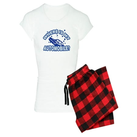 

CafePress - Whereismyautomobile_Wbg Pajamas - Women s Light Pajamas