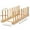 G, variant on Wovilon Flatware Utensil Storage Multifunctional Bamboo Kitchen Dish D Rain Rack Tableware Storage Rack
