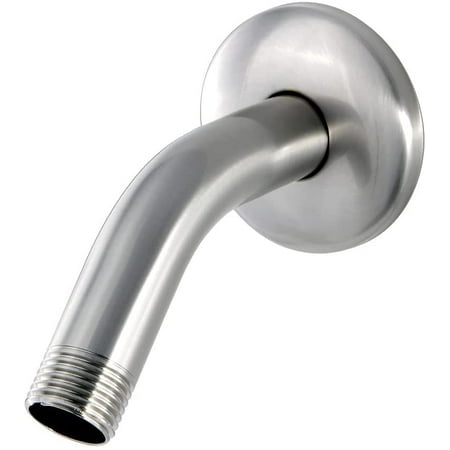 

Kingston Brass K150K8 Shower Scape 6 Shower Arm with Flange Brushed Nickel