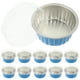 thumbnail image 3 of 50 moldes desechables para cupcakes, de aluminio y para muffins., 3 of 7