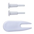 thumbnail image 4 of Juego de 2 tapones para pelotas de gimnasio con extractor, color , ligeros y fiables, para pelotas inflables y colchones de aire., 4 of 9