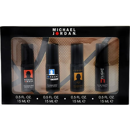 MICHAEL JORDAN VARIETY by Michael Jordan - 4 PIECE MENS WITH MICHAEL JORDAN & LEGEND & FLIGHT & JORDAN ALL ARE SPRAY .5 OZ - (Top 5 Best Jordans)