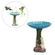 thumbnail image 3 of Estatua de baño de pájaro para jardín al aire libre, comedero para pájaros, Conejo Sunnimix estatua de baño de pájaro, 3 of 8
