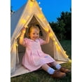 thumbnail image 5 of BemeyourBBs Kids Toddler Girls Pink Birthday Day Dress Outfit 1 2 3 4 5 6 Years Old Birthday Summer Clothes Little Girl Puff Short Sleeve Doll Collar Carousel Balloon Cake Embroidery Dress, 5 of 9