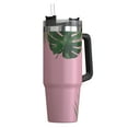thumbnail image 5 of Outdoors Professional 30-Oz. Stainless Steel Double-Walled Insulated Tumbler with Straw (Tropical Pink), OUTD9225, 5 of 8